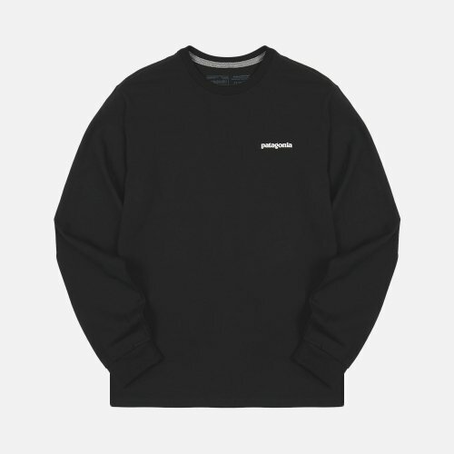 PATAGONIA P-6 LOGO RESPONSIBILI 男 長袖  38518-BLK