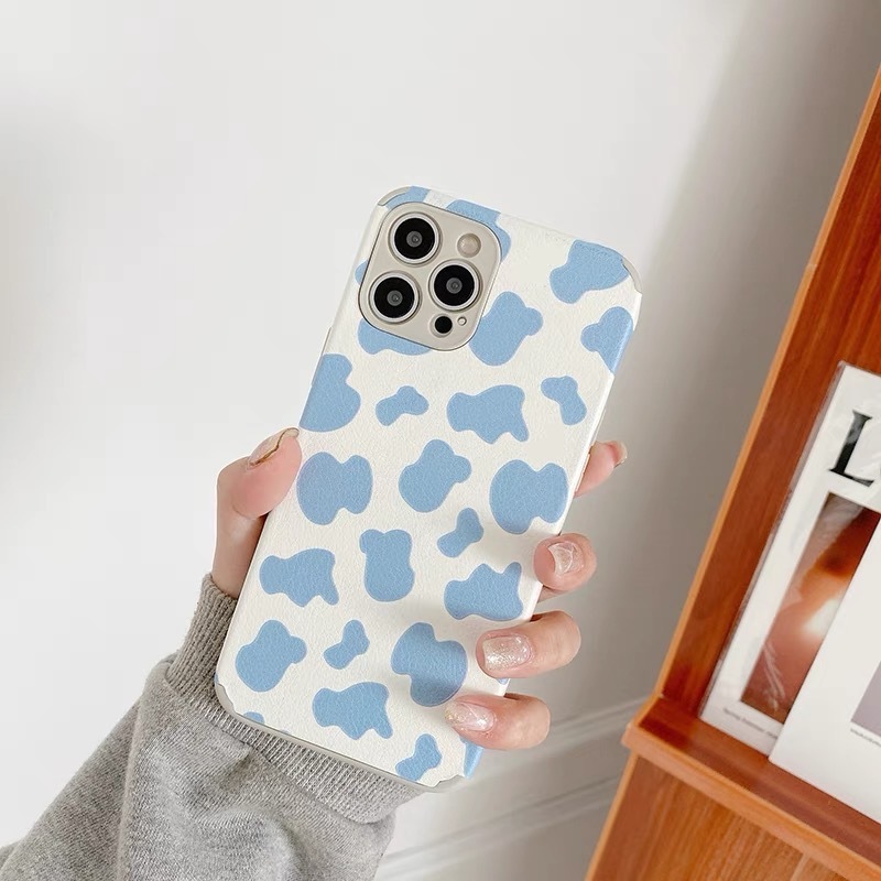 Blue Moo Moo iPhone Casing