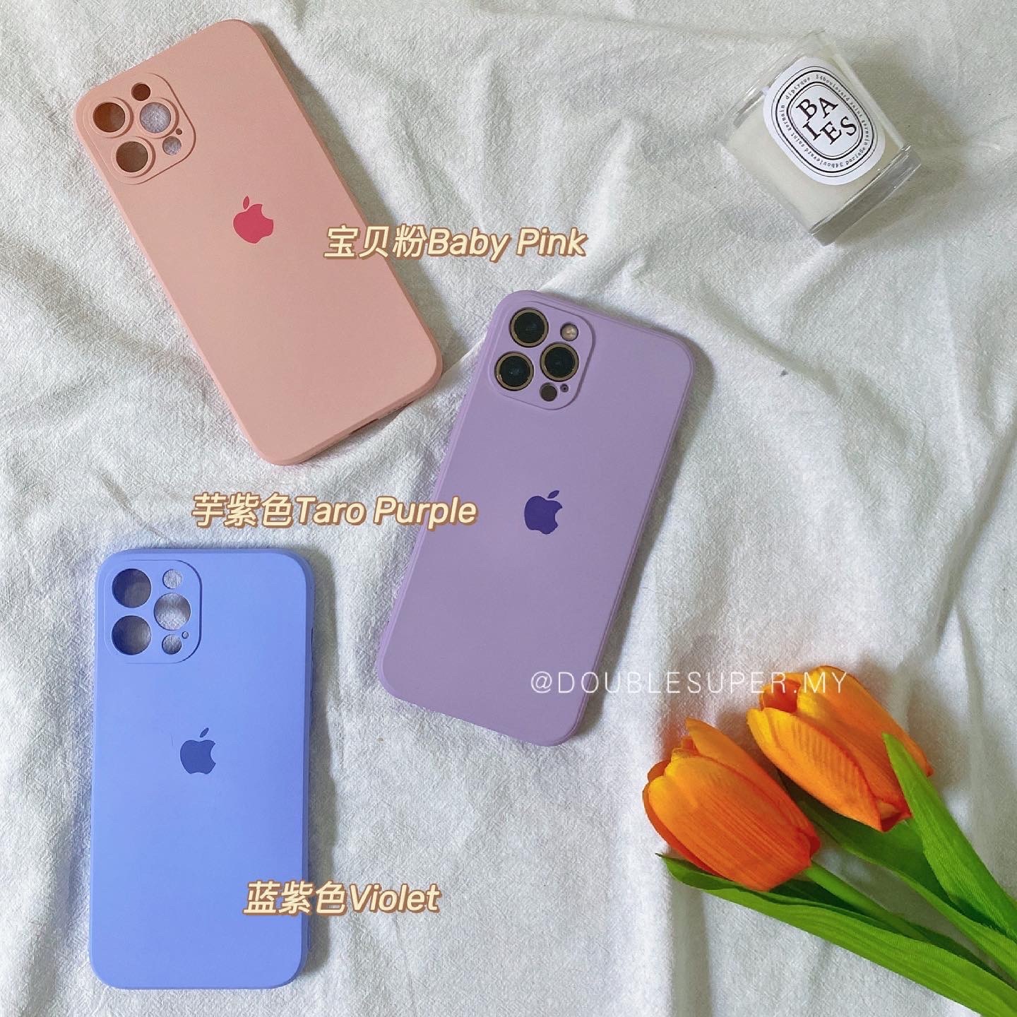 Plain Color Matte iPhone Casing