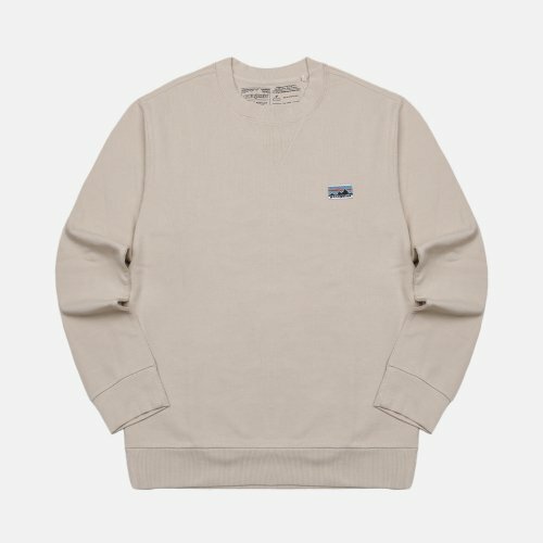 PATAGONIA 再生有機棉 飛行員 圓領 男 長袖 衫 26345-PUM