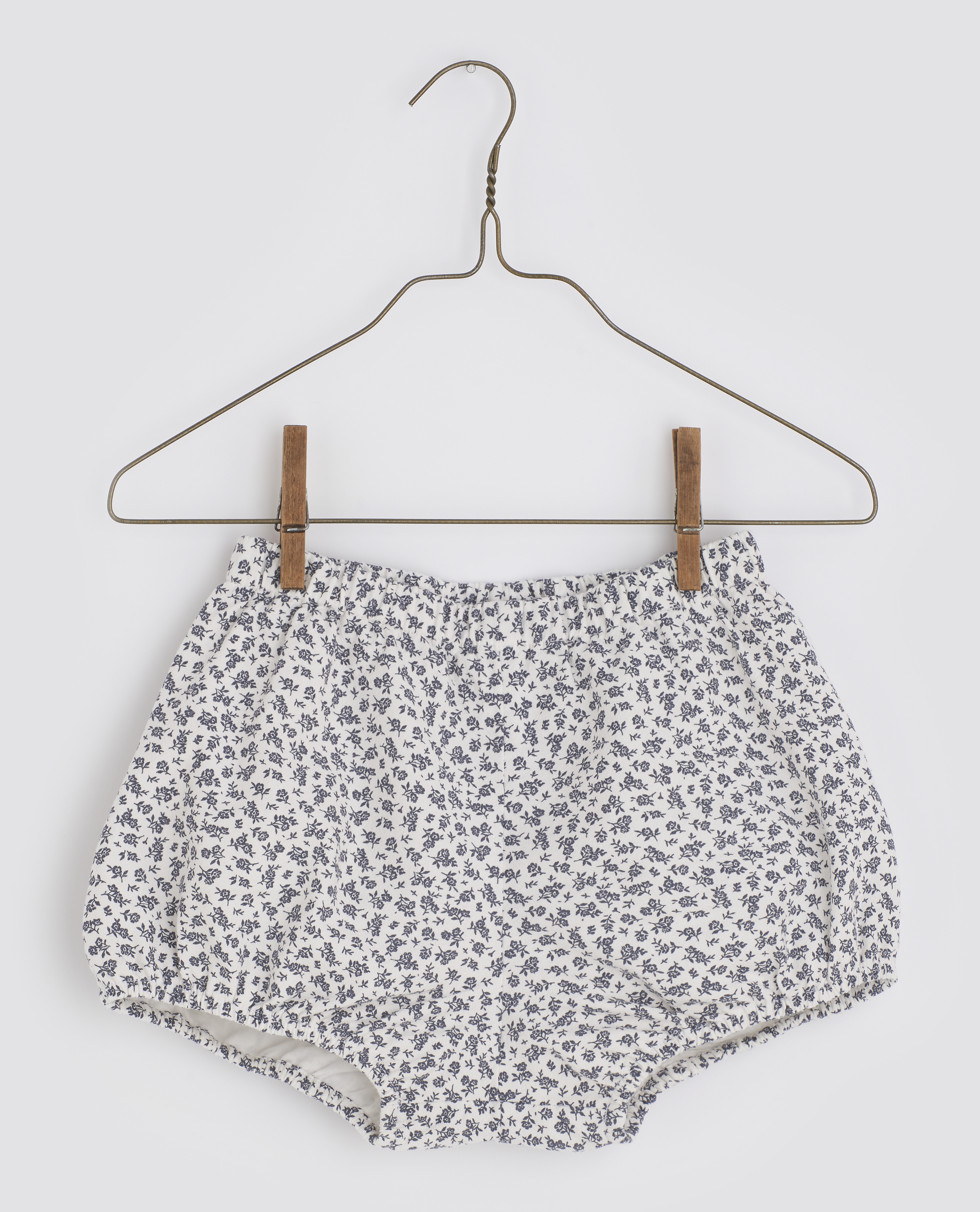 LITTLE COTTON CLOTHES - Poppy Bloomers（Anemone Floral in Blue）