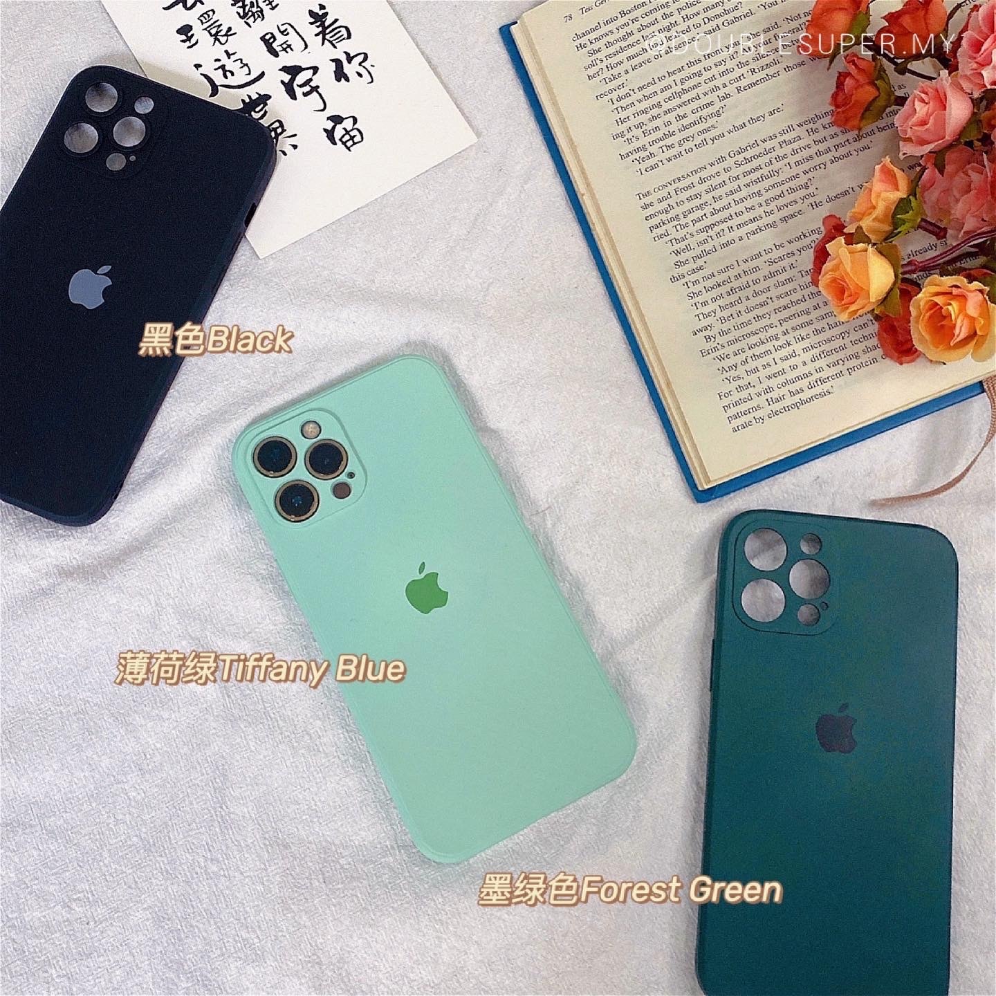 Plain Color Matte iPhone Casing