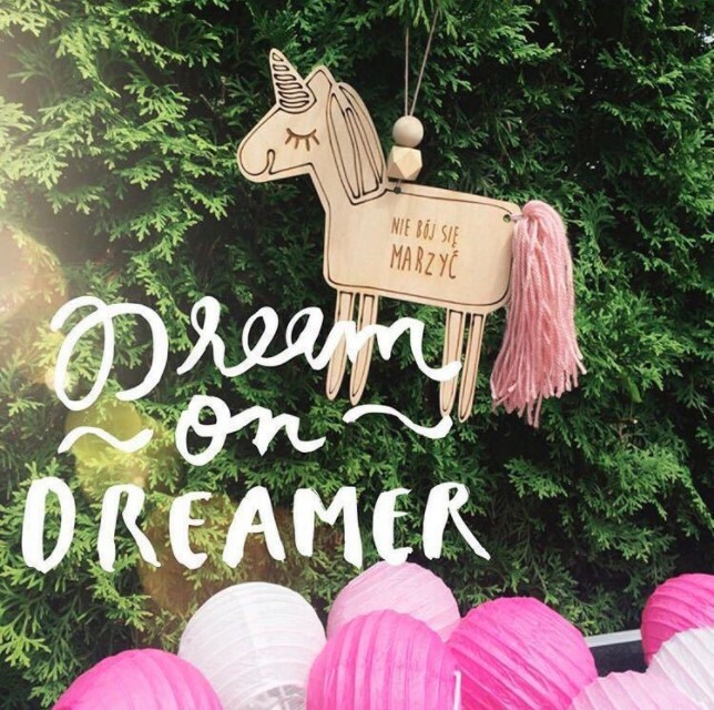 Nordic Unicorn Fringe Ornament