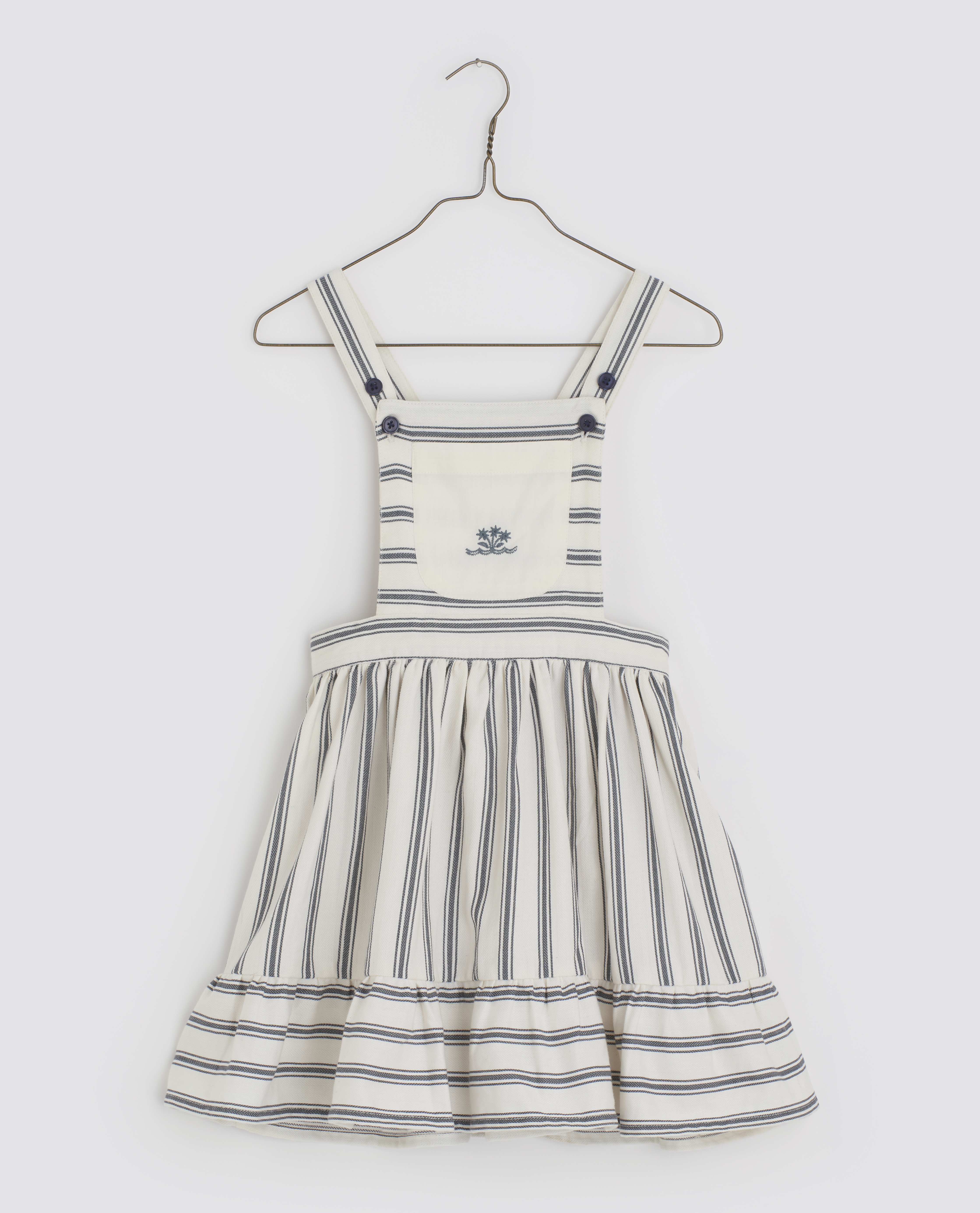 LITTLE COTTON CLOTHES - Heidi Skirt（Ticking Stripe）