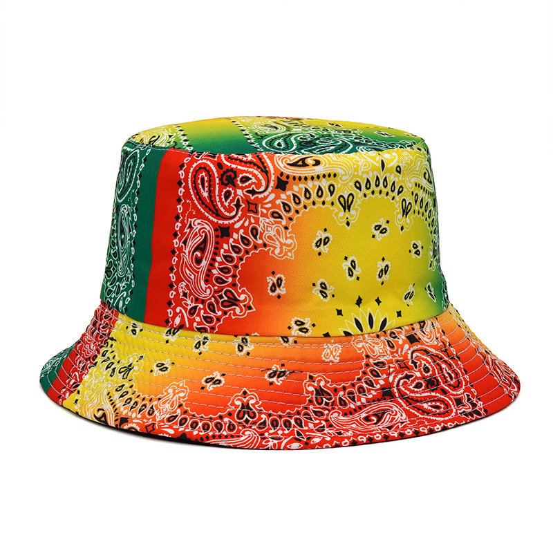 TIE-DYE PAISLEY BUCKET HAT
