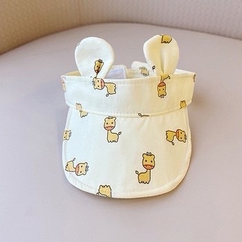 炎炎夏日嫩嬰遮陽帽