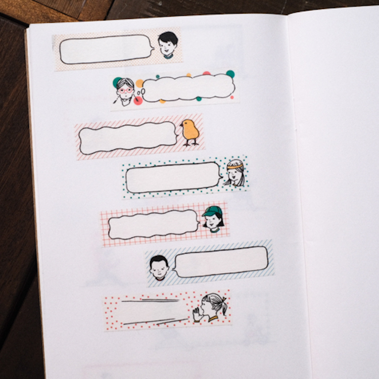 Masco Eri 附裁切線紙膠帶 / Masco Eri 日本