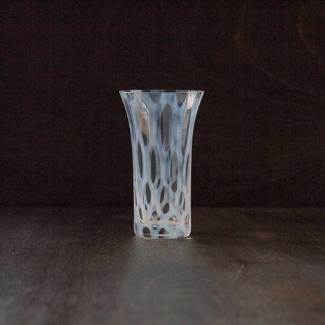 廣田硝子 大正浪漫一口啤酒杯-水玉