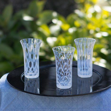 廣田硝子 大正浪漫一口啤酒杯-水玉