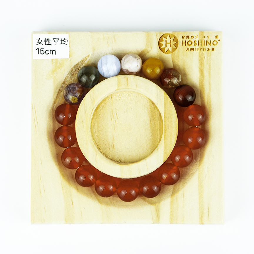 102105七輪調和手串/藍紋瑪瑙虎眼/天然晶石/能量石/原生態/療癒