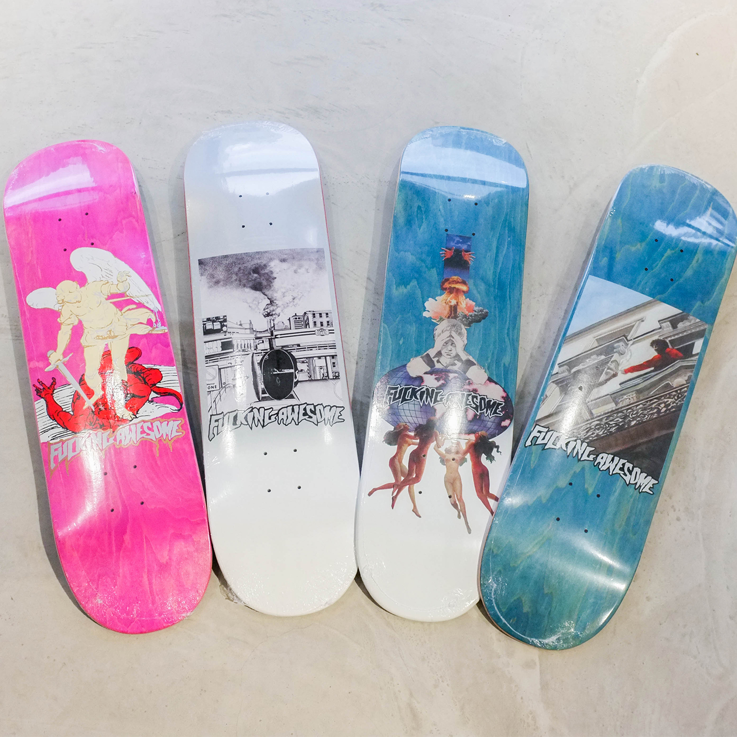 【車庫服飾】FUCKING AWESOME DECKS 滑板板身