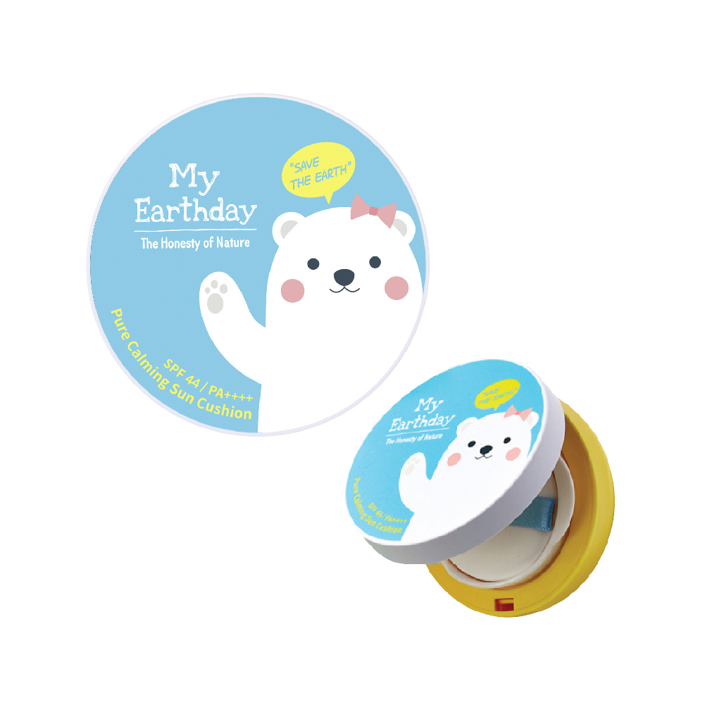 My Earthday 舒緩防曬氣墊 SPF 44/PA++++ （15g）
