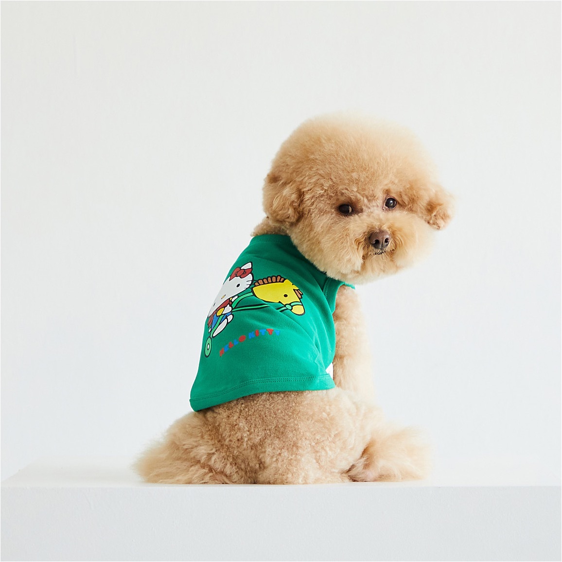 Hello Kitty 無袖背心 (綠)