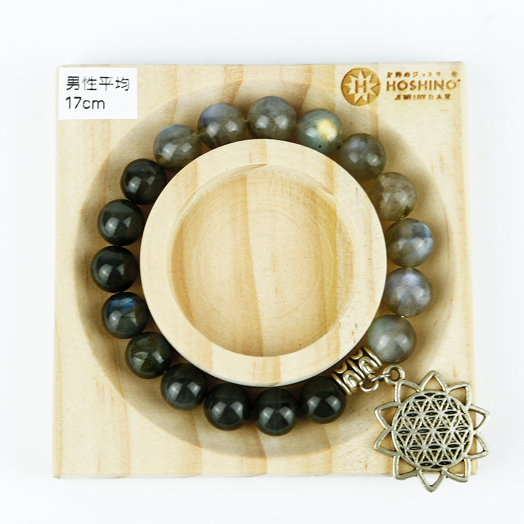 102120七輪調和手串/拉長石/天然晶石/能量石/原生態/療癒