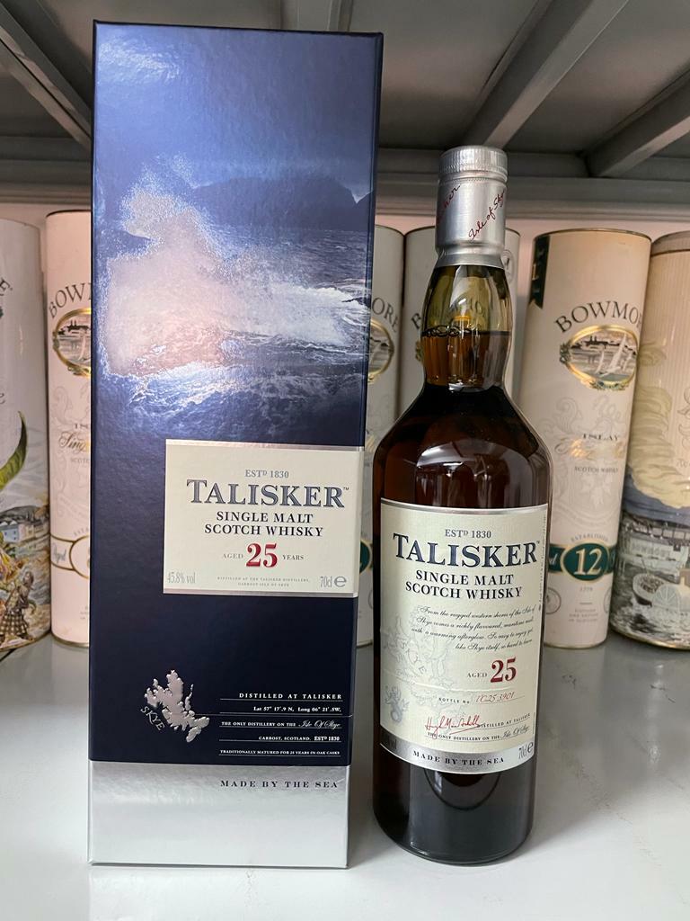 Talisker 25 Years (Bottled in 2021) Single Malt Scotch