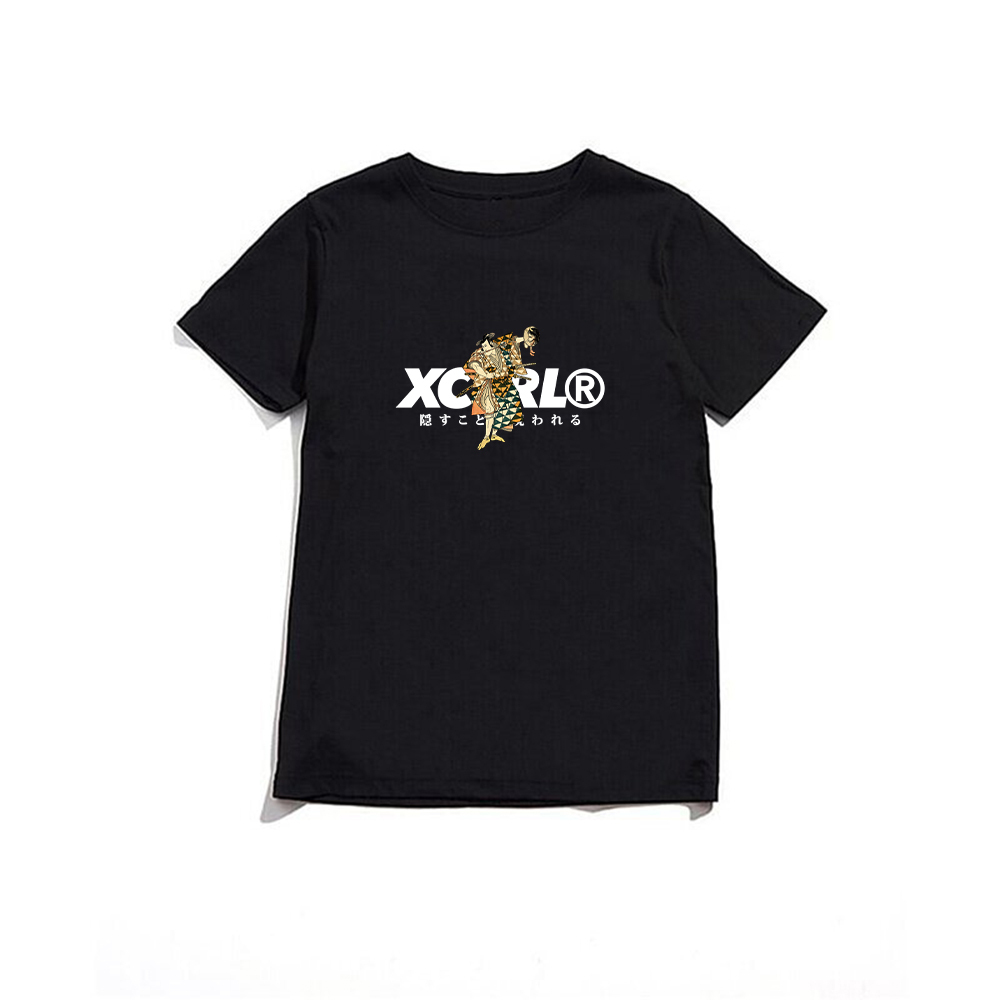 XCTRL 浮世繪隱士短T-黑