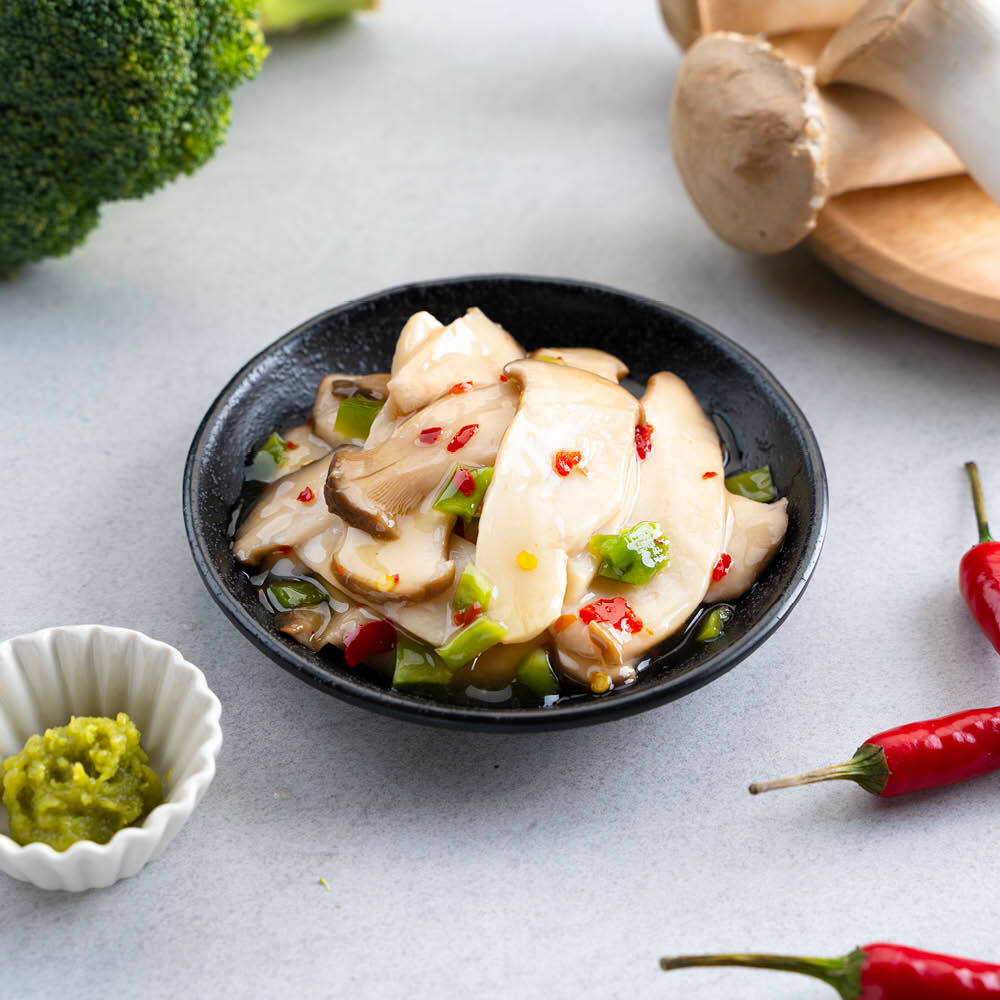 芥末風味杏鮑菇200g-全素