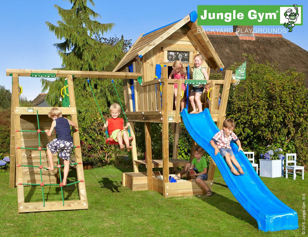 Crazy Playhouse Climb