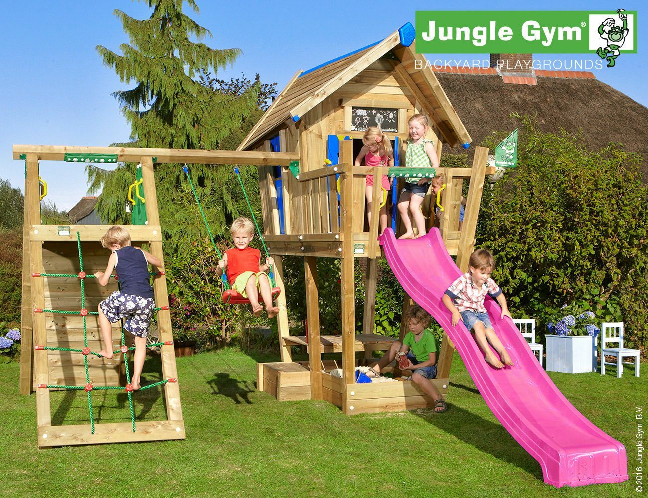Crazy Playhouse Climb