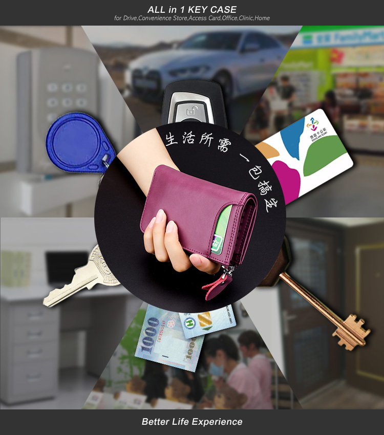 111ALL in 1 KEY CASEfor DriveConvenience StoreAccess Card Office Clinic Home000生活所需包搞定1000Better Life Experience