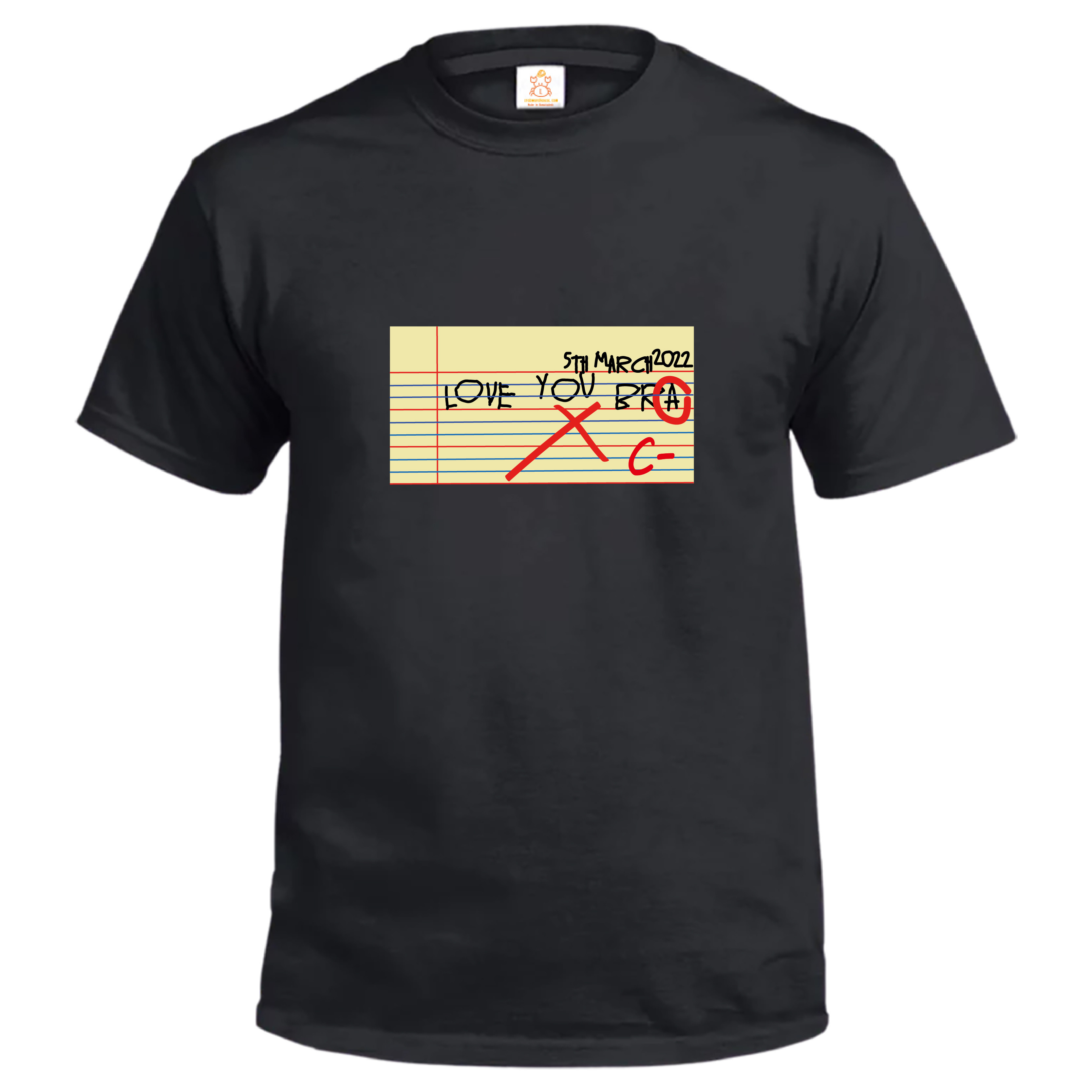 Crab | Love You BRA T-Shirt | 本土衣服品牌 | 香港衣服印刷 | 多色