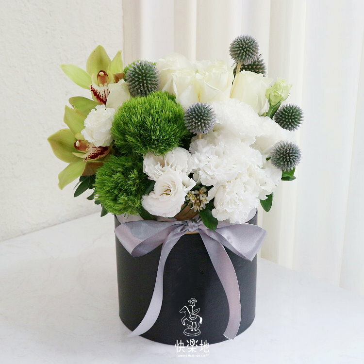 純真獻禮 I 鮮花禮盒 flowers in box AB220266