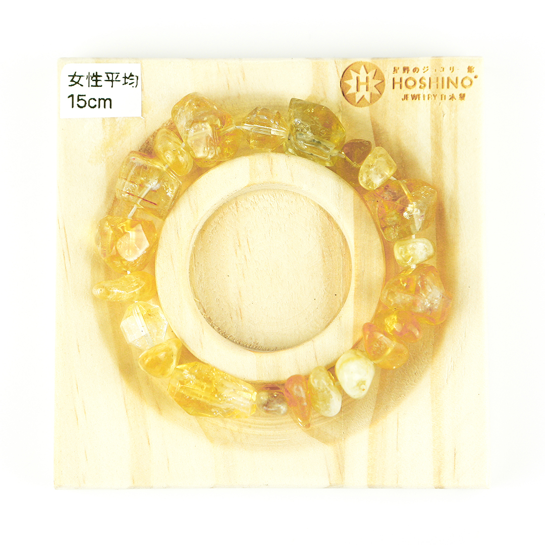 102136七輪調和手串/黃晶/天然晶石/能量石/原生態/療癒