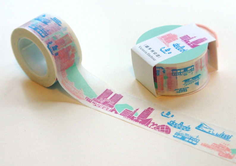 DITTO DITTO 香港系列紙膠帶 - 維多利亞港