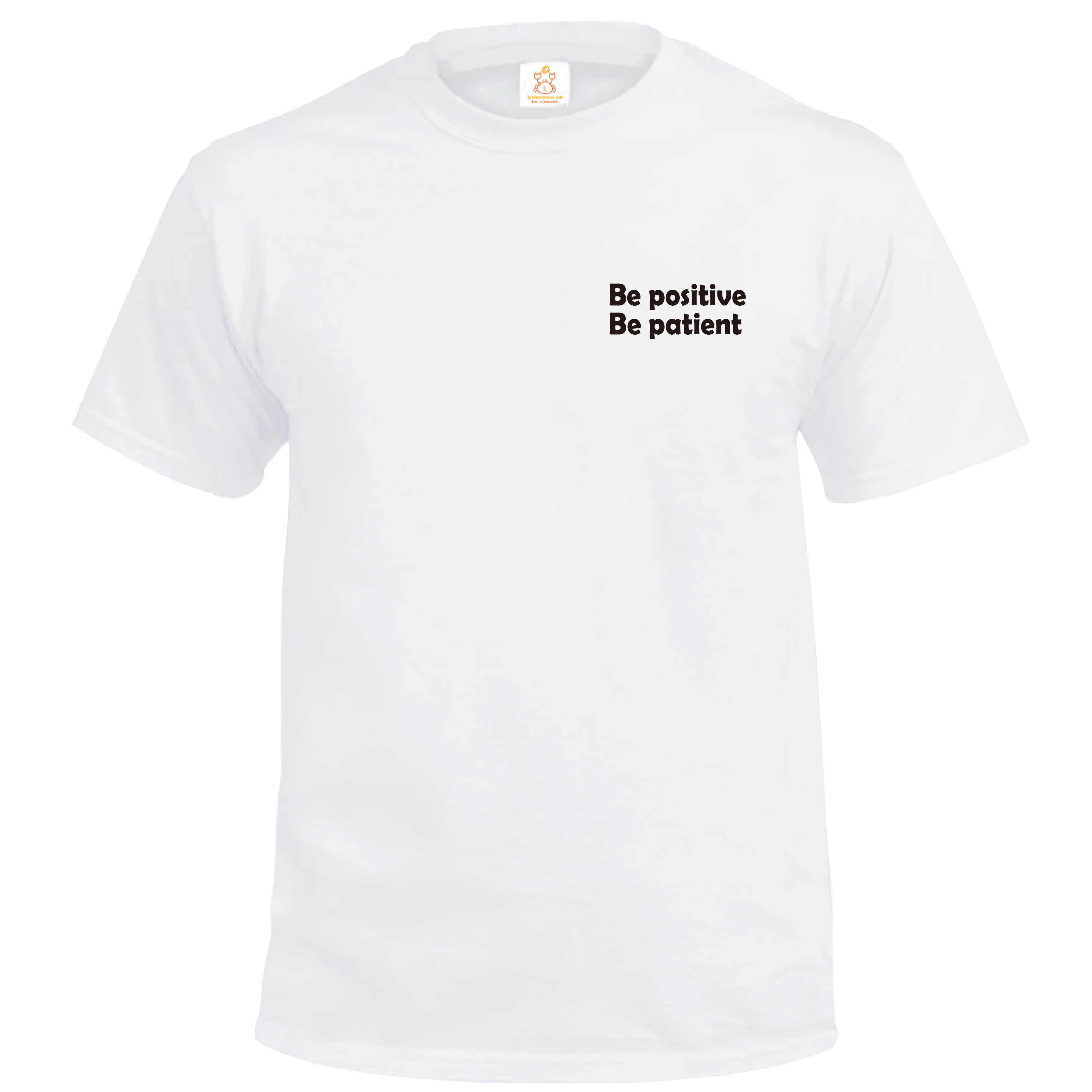 Crab | Be Positive Be Patient | 本土衣服品牌 | 香港衣服印刷 | 多色