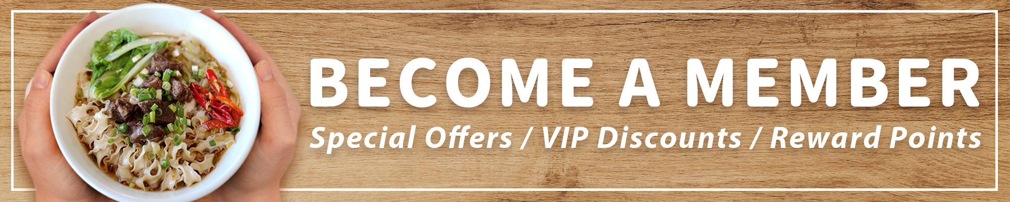 Sunchi - Become A Member - Special offer, VIP Discount, Birthday Points
