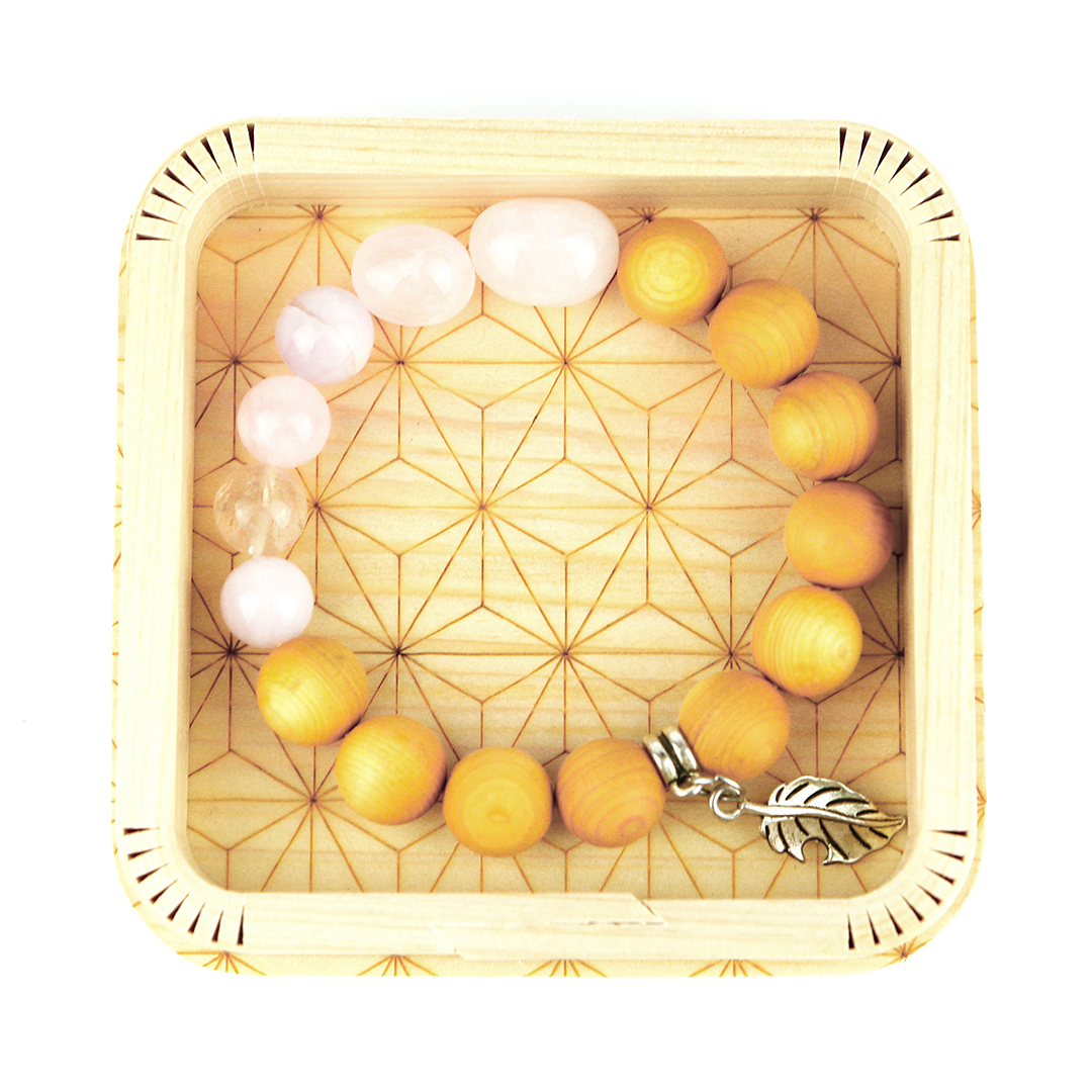 102151七輪調和手串/阿魯沙水晶/天然晶石/能量石/原生態/療癒