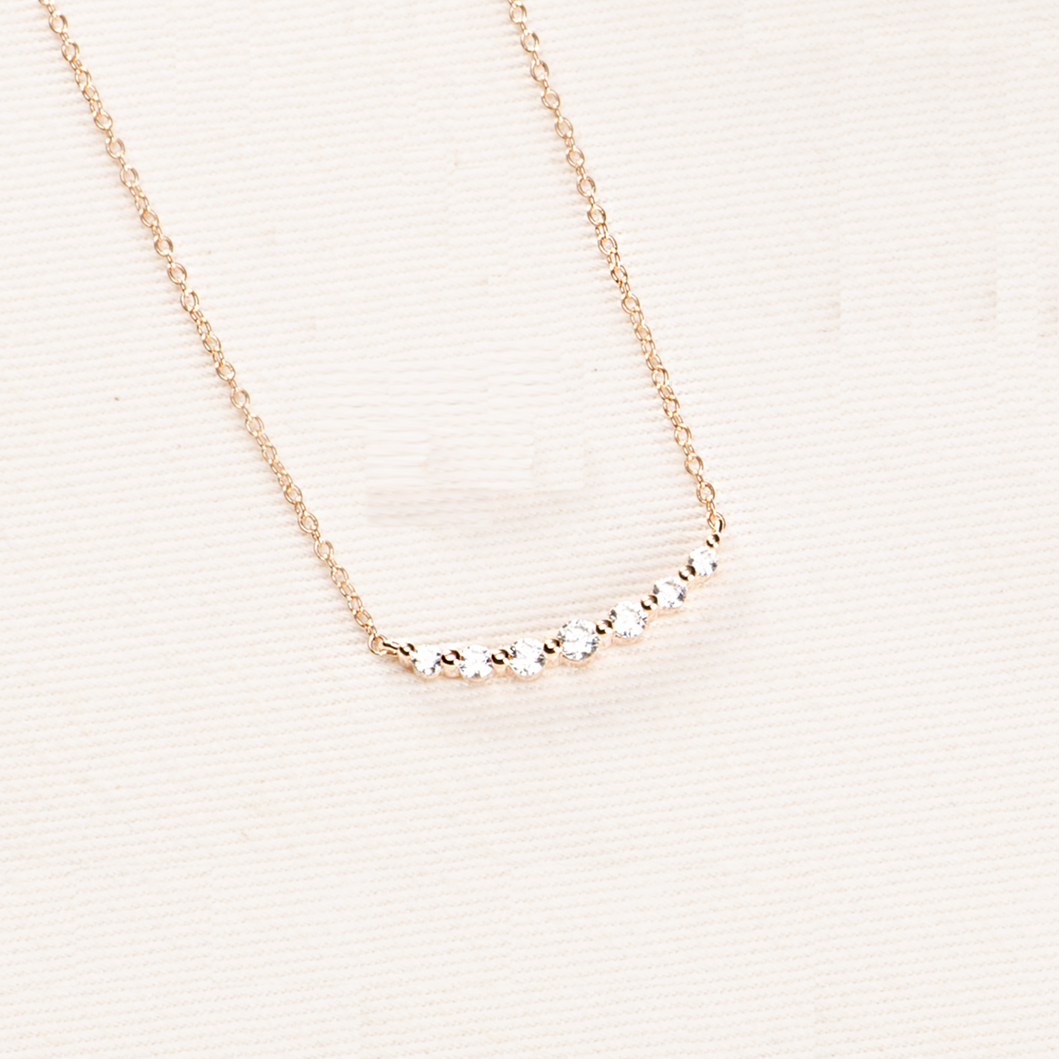 璀璨微笑 純銀鎖骨鍊