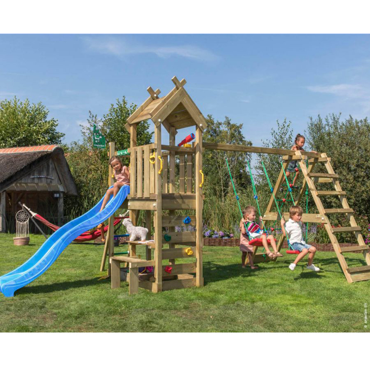 ClimbWooden Garden Play Equipment Teepee 2Climb98