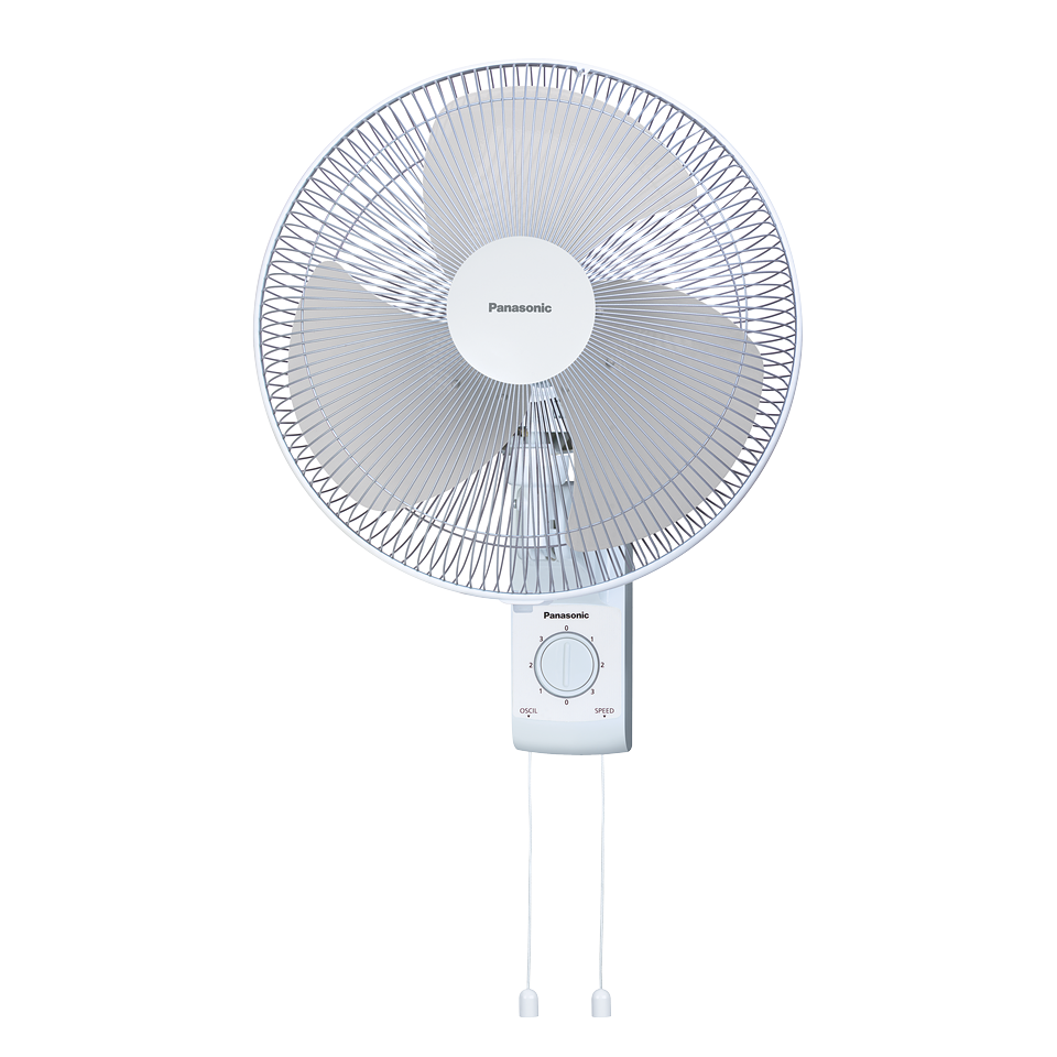 樂聲 Panasonic  F-309UH‧拉繩式掛牆扇‧塑膠扇葉直徑:30厘米/12吋‧香港行貨,原廠1年保養‧