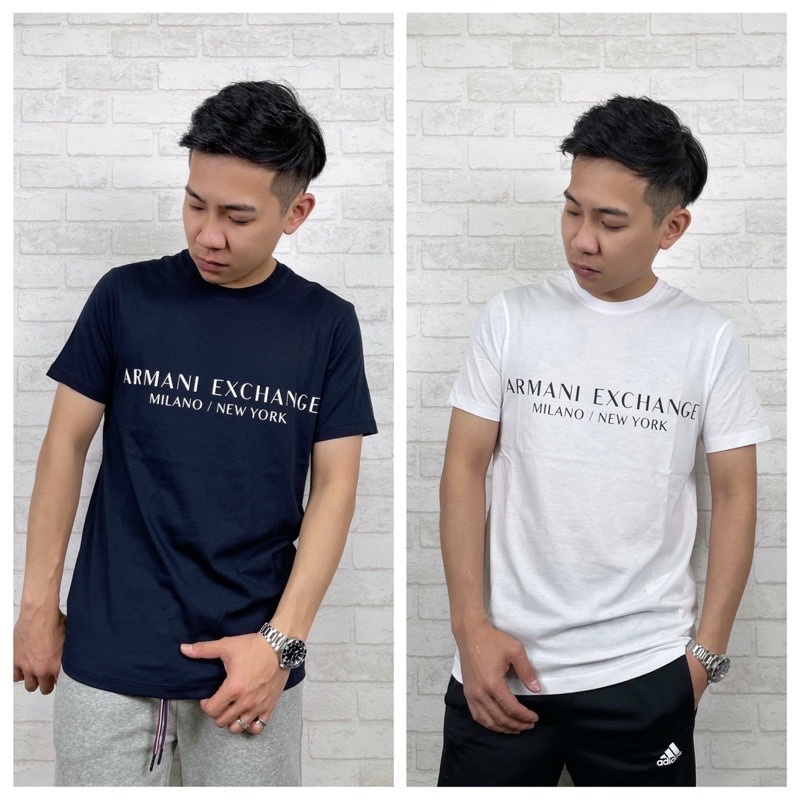 Armani Exchange AX 胸前字母 短袖T恤 短T