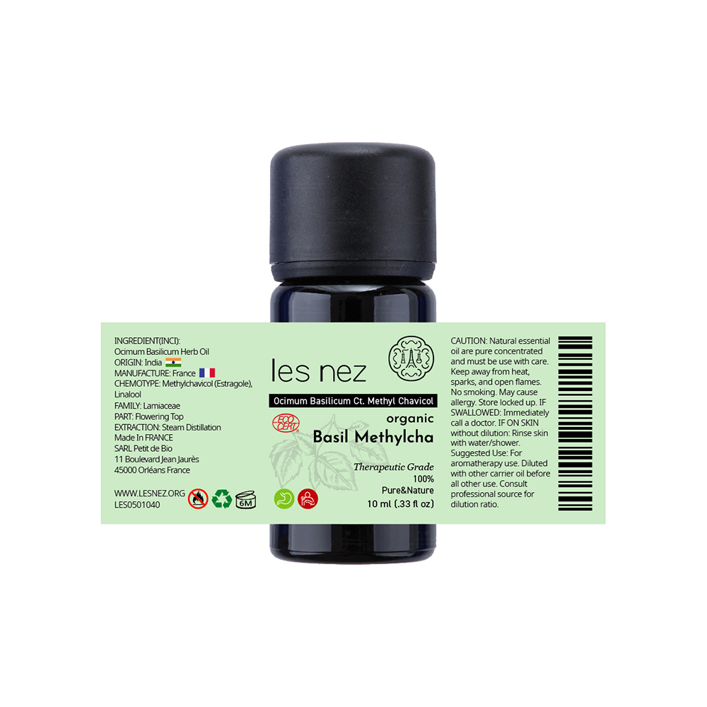 les nez 有機認證 熱帶羅勒精油