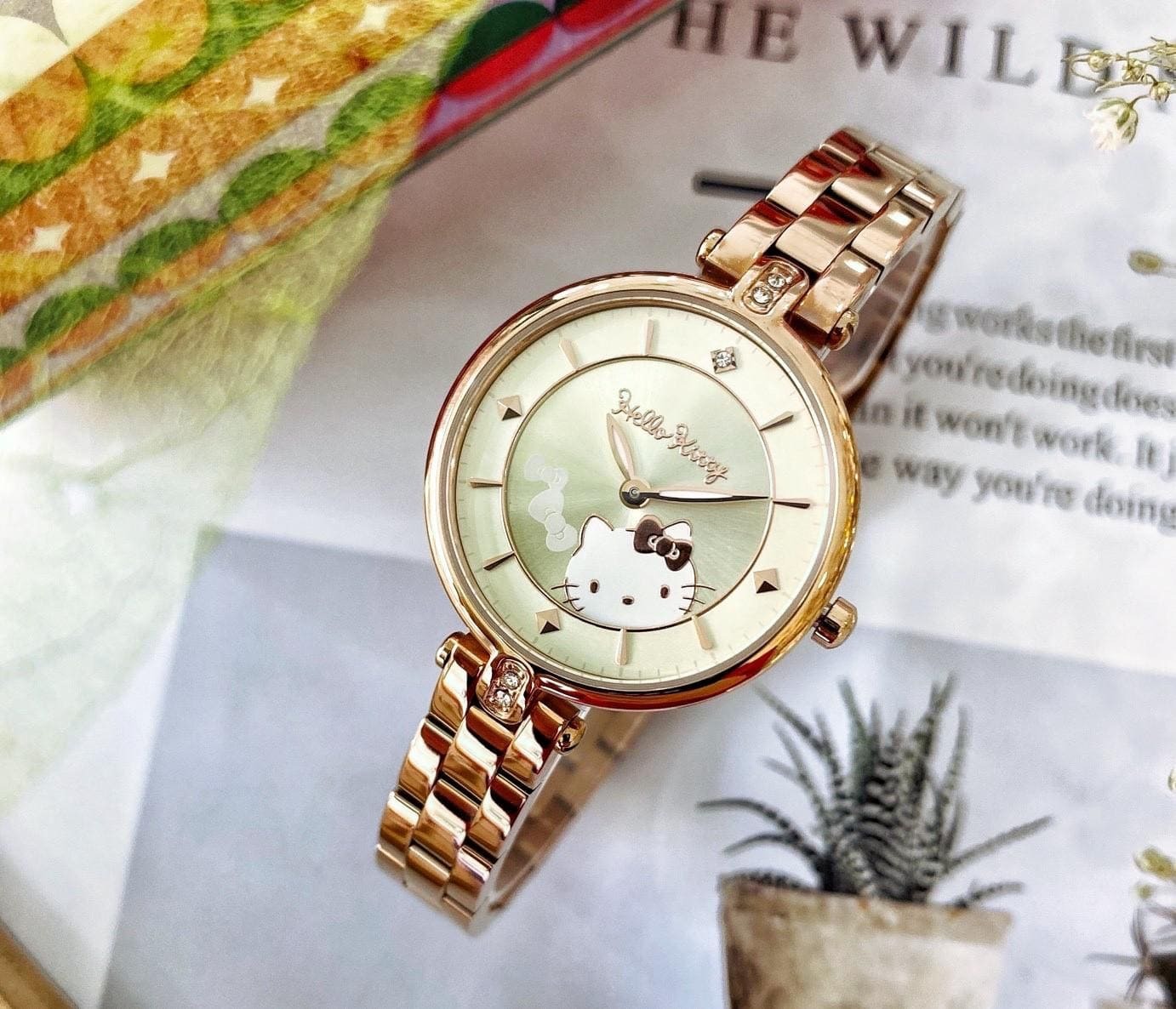 【HELLO KITTY】凱蒂貓 微甜時尚女錶 LK711LRII 30mm 現代鐘錶