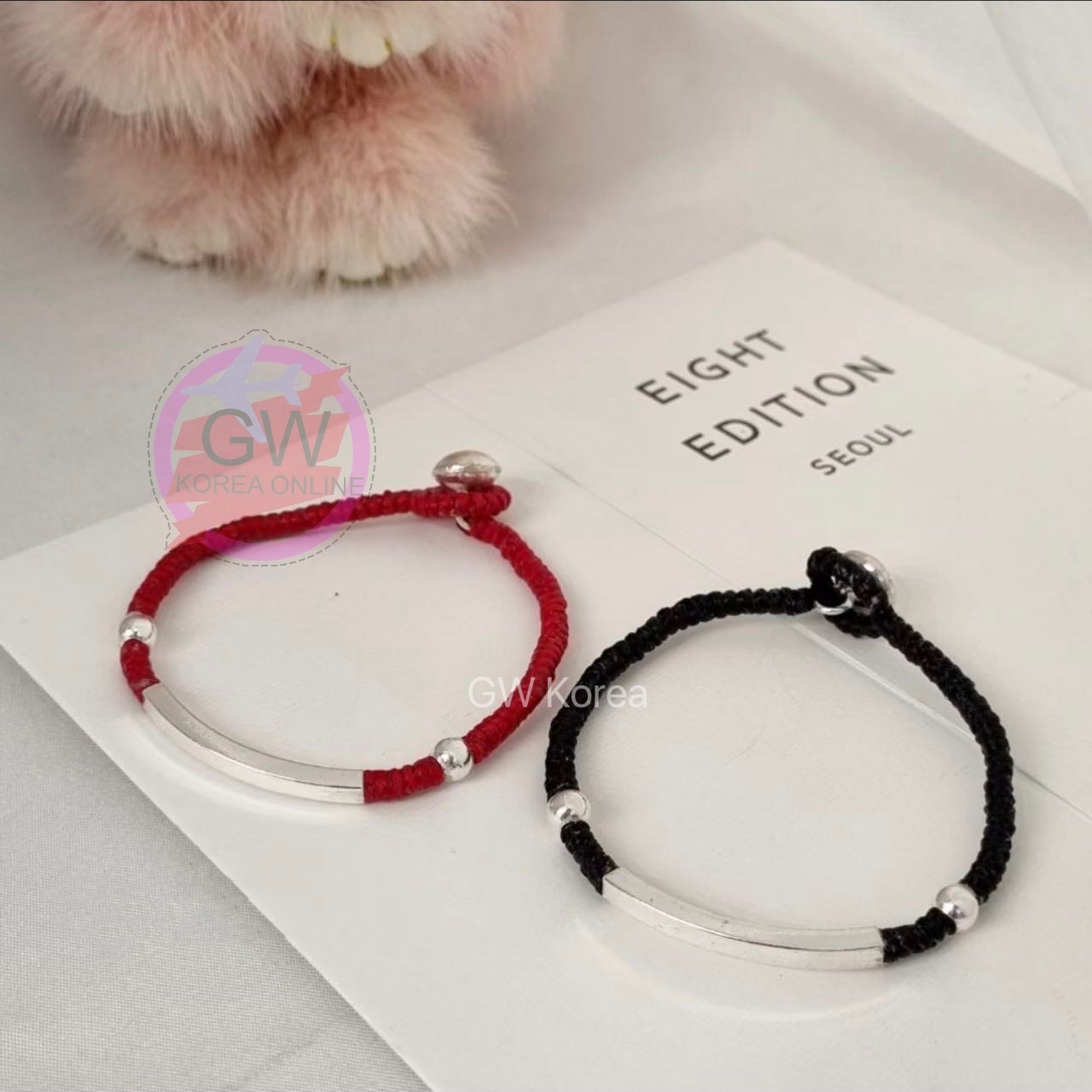 H84 蜜蠟銀條手繩