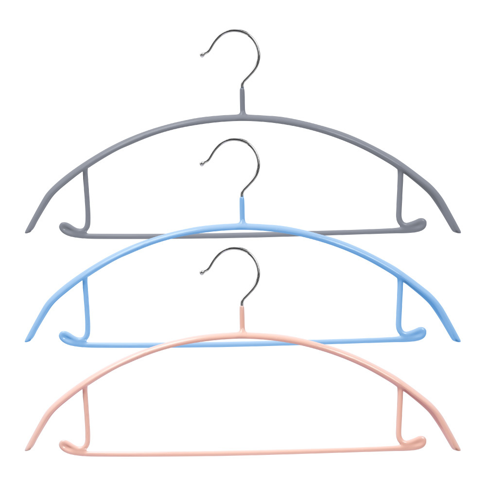 TRENY 浸膠不變形防滑衣架-5入