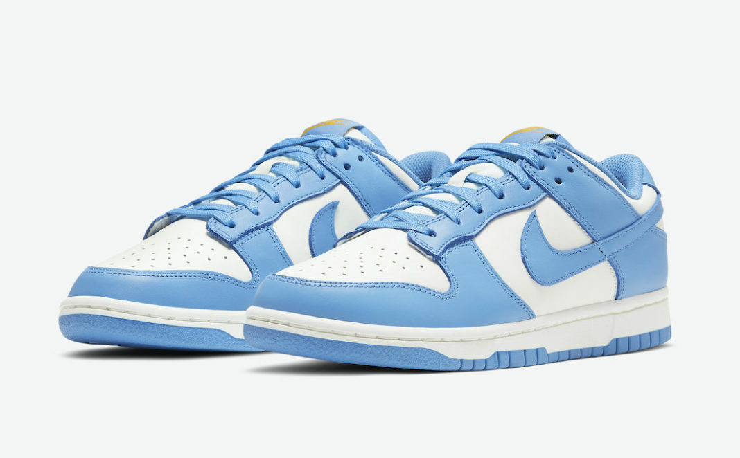 Nike Dunk Low "Coast" UNC 北卡藍 黃標 DD1503-100