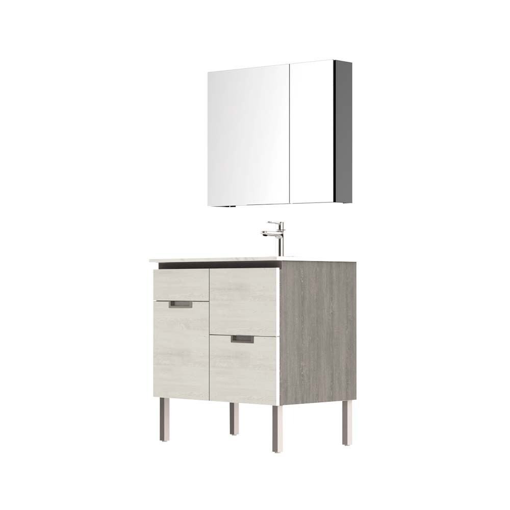 浴櫃推薦型號 HBM103507N-080 落地式浴櫃 *