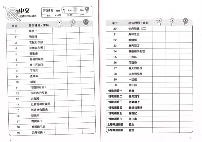 全方位提升中文補充練習  3年級