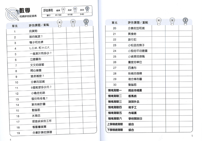 全方位提升數學補充練習  4年級