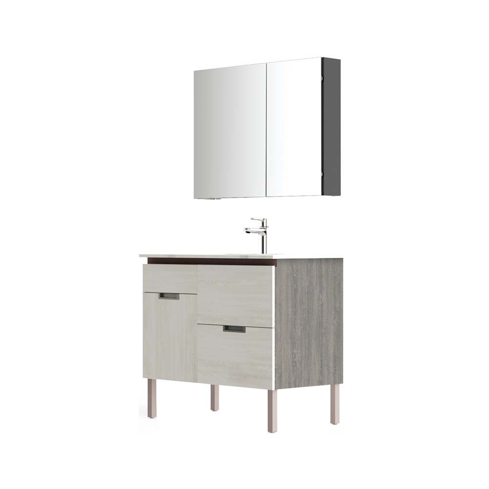 浴櫃推薦型號 HBM103507N-090 落地式浴櫃 *