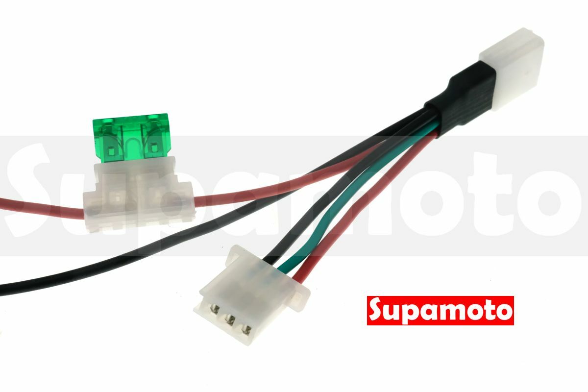 -Supamoto- 3P 繼電器 線組 免剪線 電源 重機 改裝 USB 通用 車充 供電 行車紀錄 導航