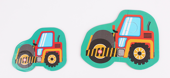 幼兒大拼圖Jumbo puzzles：工程交通