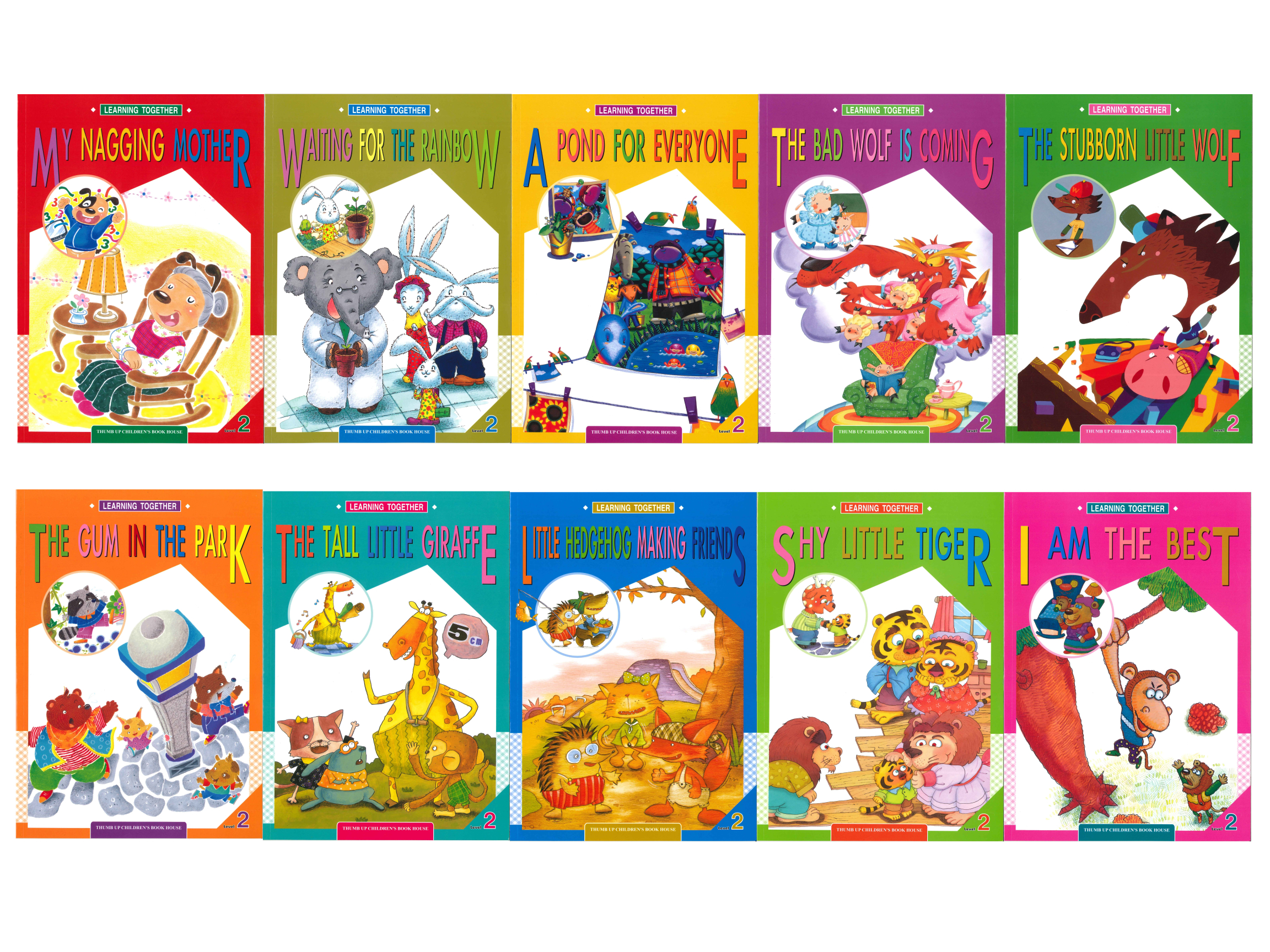 Learning Together Level 2 - 全英文套裝故事 (10 Books)