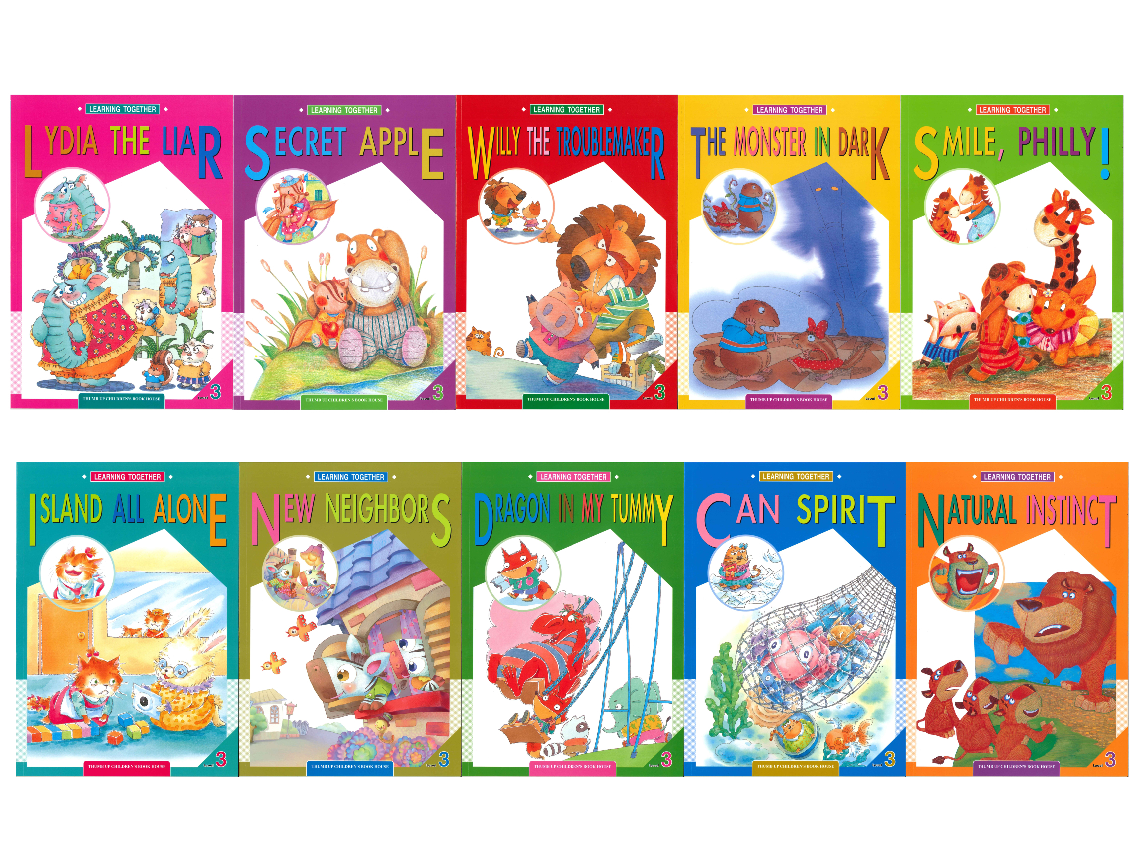 Learning Together Level 3 - 全英文套裝故事 (10 Books)