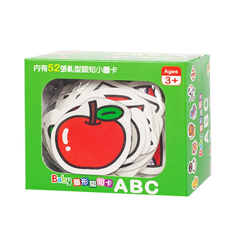 Baby圖形認知卡-ABC