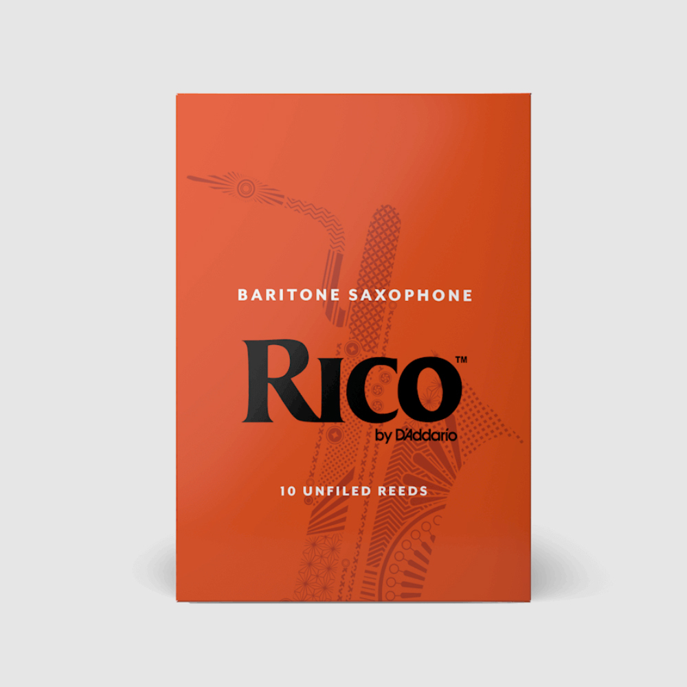 美國 RICO RI-BS Baritone 上低音 薩克斯風 竹片 SAX 各尺寸 10片裝